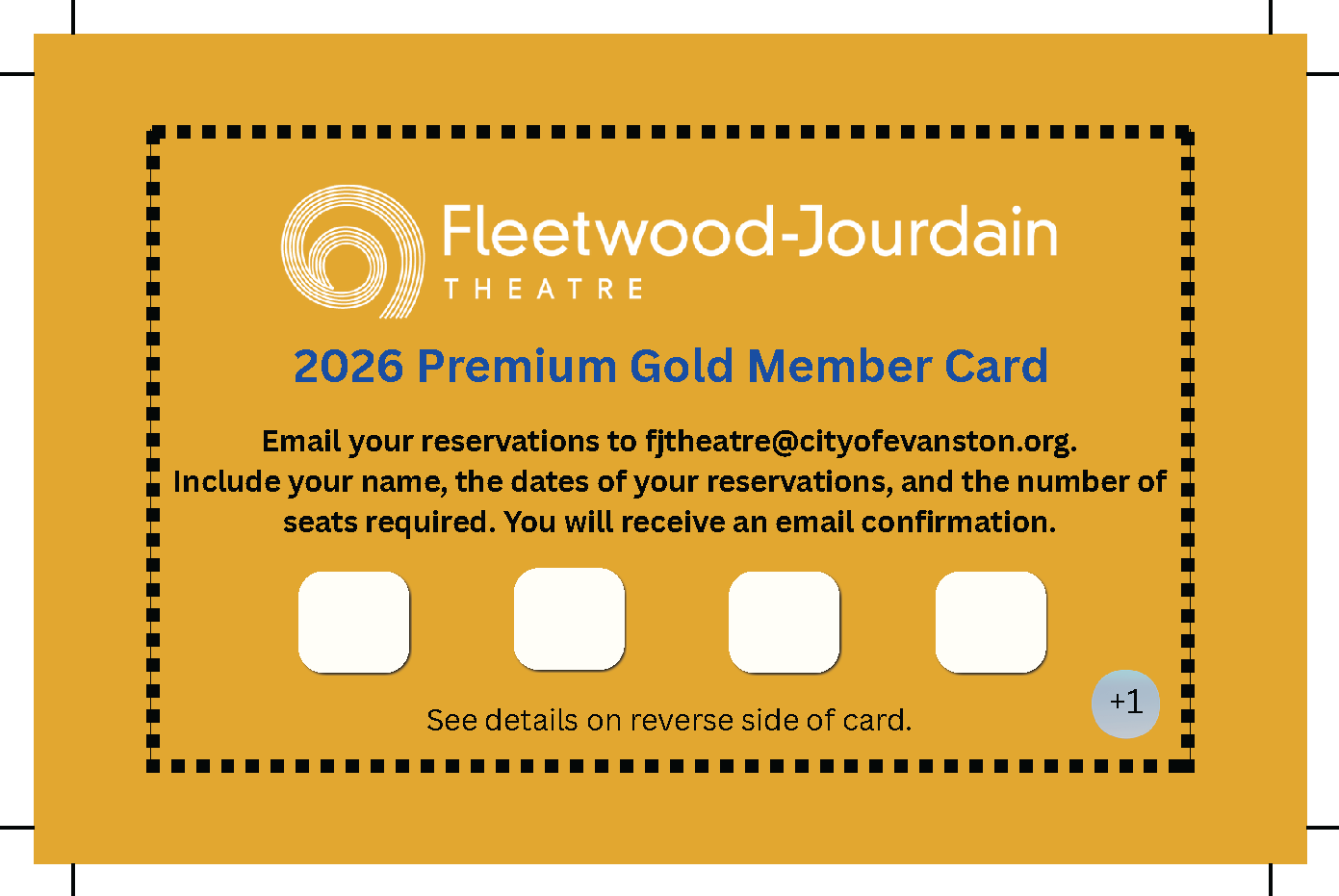2026 Premium Gold Card